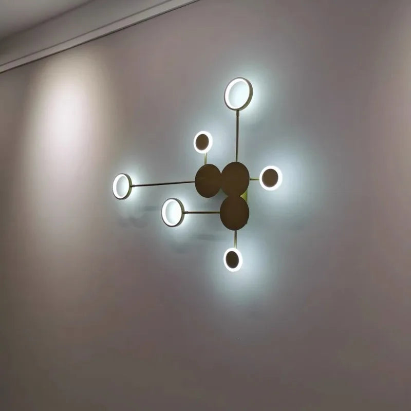 Sculptural Metal Statement Wall Sconce – Heronix