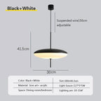 Sculptural Floating Acrylic Pendant Novaelia – Product Detail 7