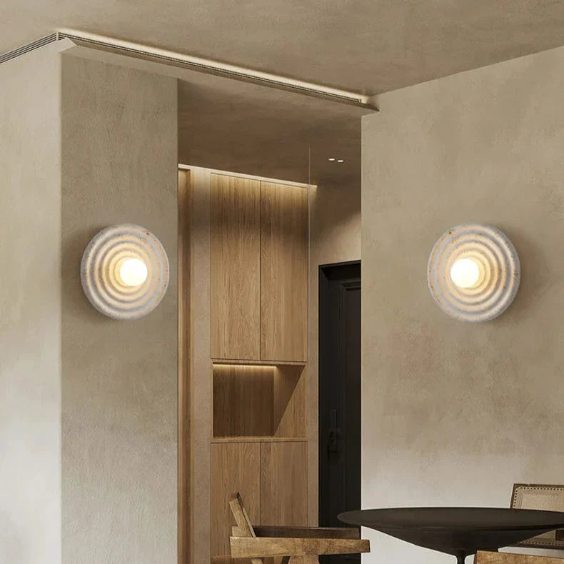 Organic Resin Wall Sconce Borelo – Product Detail 8