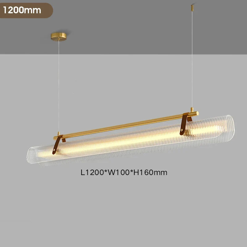 Brass Linear Multi-Point Pendant Light Iorixen – Product Detail 8