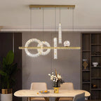 Cascading Crystal Tiered Pendant Light Kovex – Product Detail 13