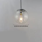 Warm Amber Glass Metal Pendant Light Corvane – Product Detail 7
