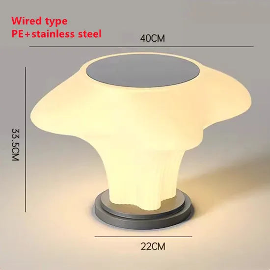 Sculptural Fluted Solar Pillar Light - Solvara