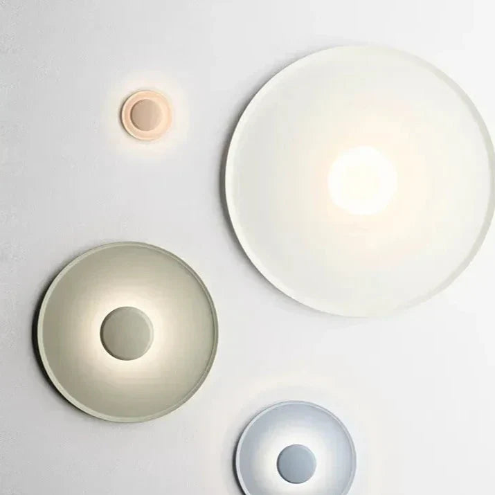 Minimalist Metal Disc Ceiling Light Girox – Product Detail 5