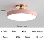 Modern Aluminum Ring Ceiling Light Cylondra – Product Detail 8
