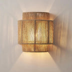 Rattan Metal Artisan Wall Sconce Bixon – Product Detail 12