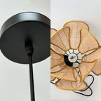 Artisan Woven Globe Pendant Light Orinvex – Product Detail 5