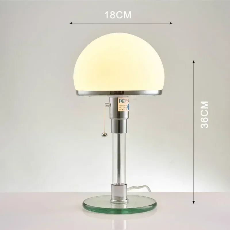Nordic Tricolor Metal Glass Table Lamp Jasel – Product Detail 8