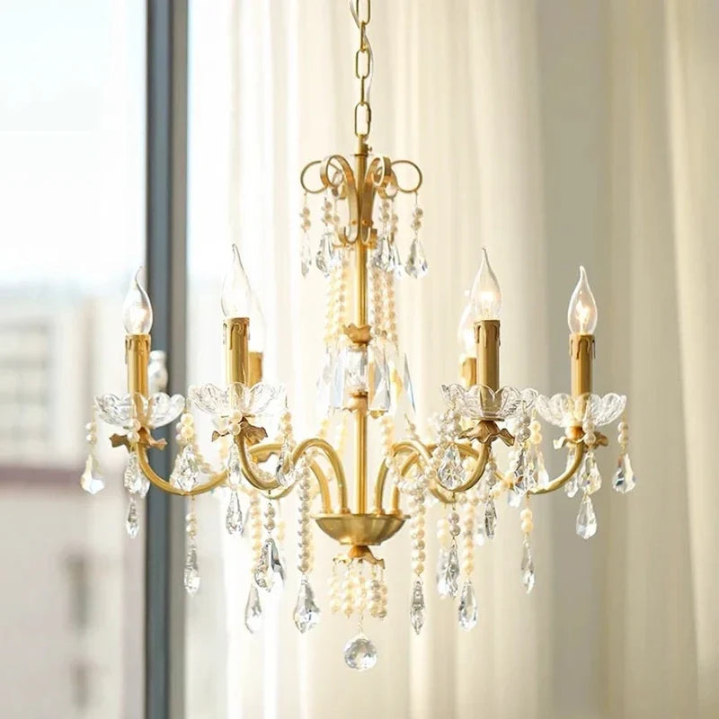 Handcrafted Copper Cluster Chandelier Vaelorn – Product Detail 5