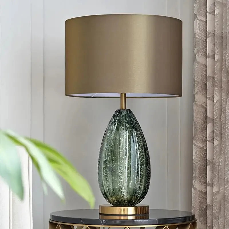 Mouth-Blown Glass Bedside Lamp Clarivon – Product Detail 9