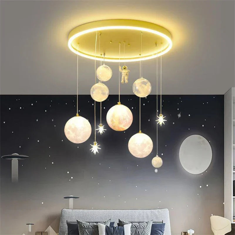 Graceful Aluminum Princess Chandelier Dovex – Lifestyle View 4