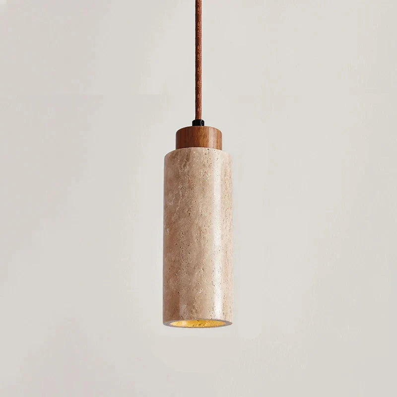 Round Stone Minimalist Pendant Light Cadexion – Product Detail 6