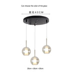 Dual Glass Bell Globe Pendant Light Bellonix – Product Detail 12