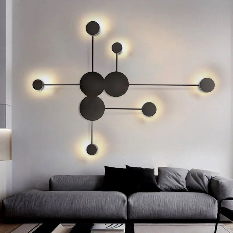 Sculptural Metal Statement Wall Sconce – Heronix