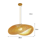 Japanese Woven Bamboo Rattan Pendant Light Kinori – Product Detail 5