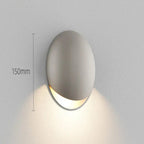 Brivex directional wall sconce, Pearl Nickel finish, dimensions O150mm