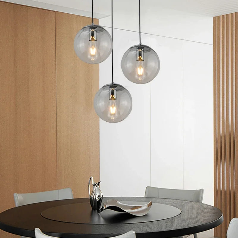Modern Metal Pendant Light Gilora