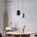 Industrial Black Metal Pendant Light Galvorin – Lifestyle View 3
