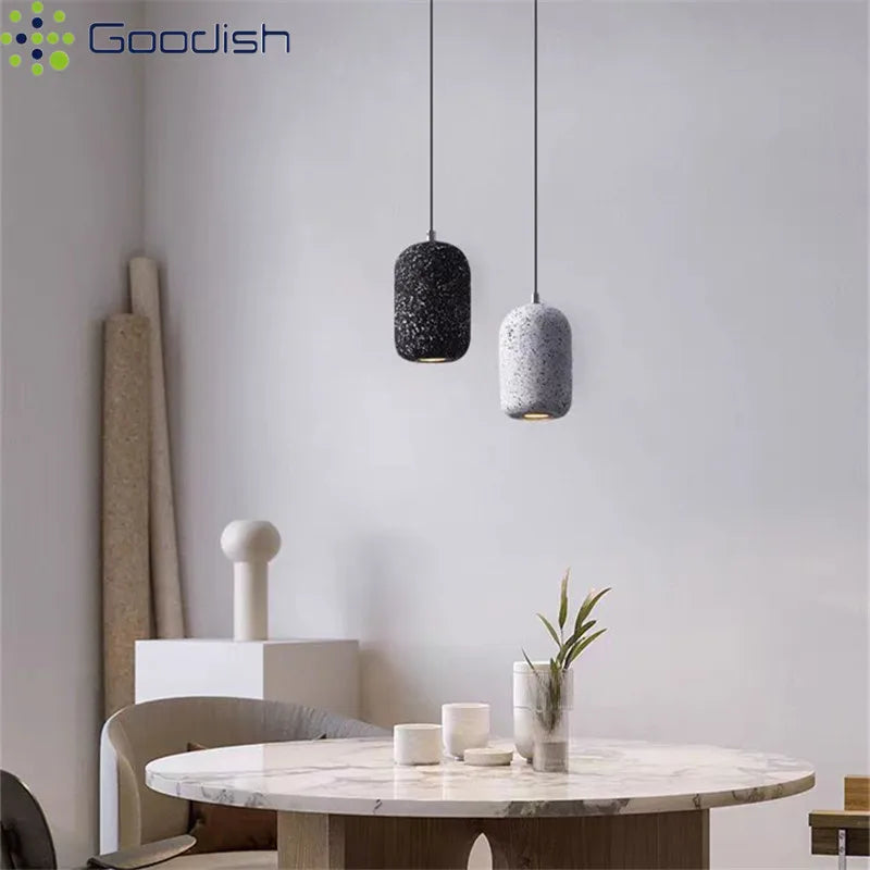 Industrial Black Metal Pendant Light Galvorin – Lifestyle View 3