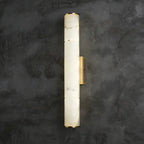 Hand-Finished Marble Copper Wall Sconce Evix – Product Detail, 80cm Model