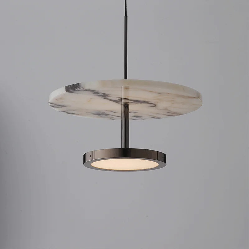 Natural Stone Warm Glow Pendant Light Falmoren – Product Detail 11