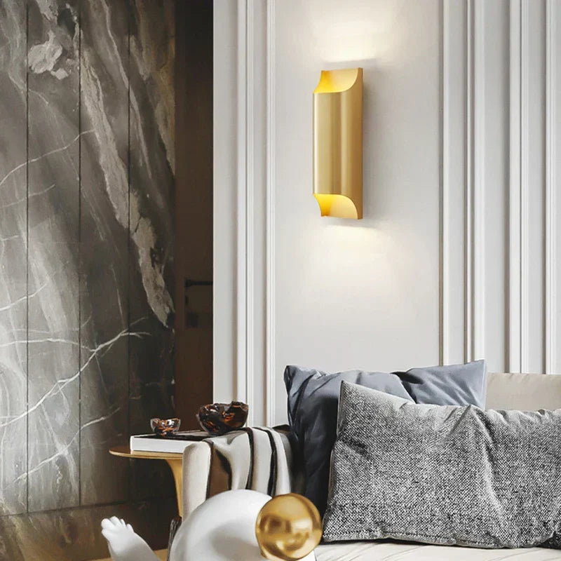Solid Brass Gold Wall Sconce Emloria – Product Detail 12