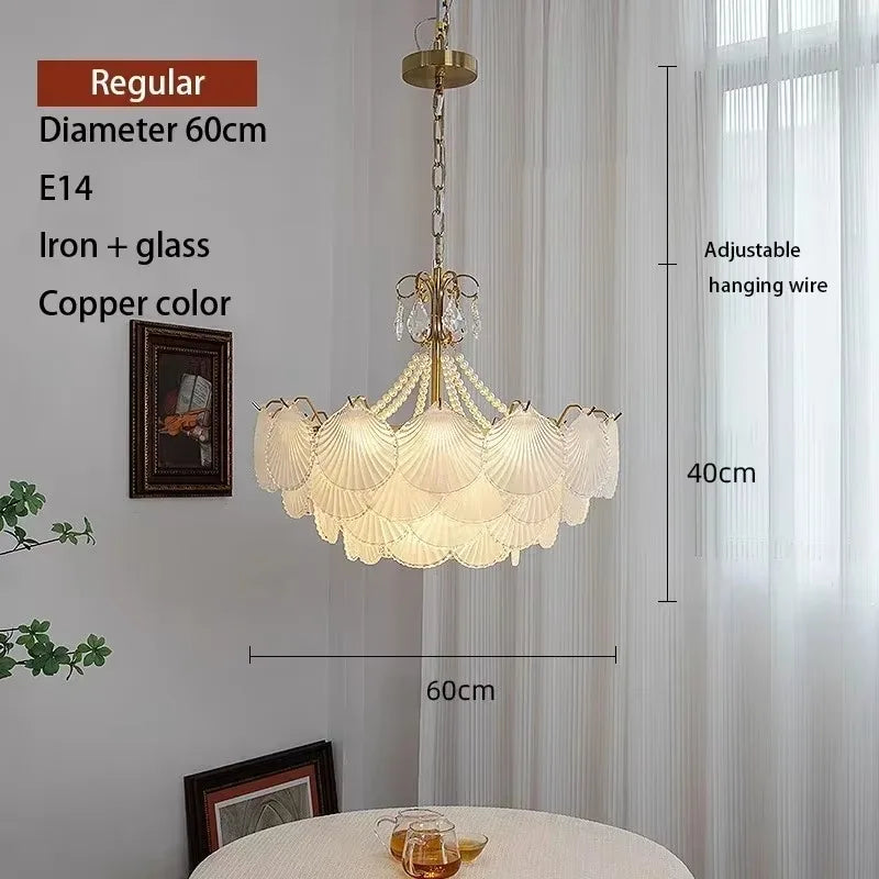 Pearl Glass Chandelier Waldris – Product Detail 13