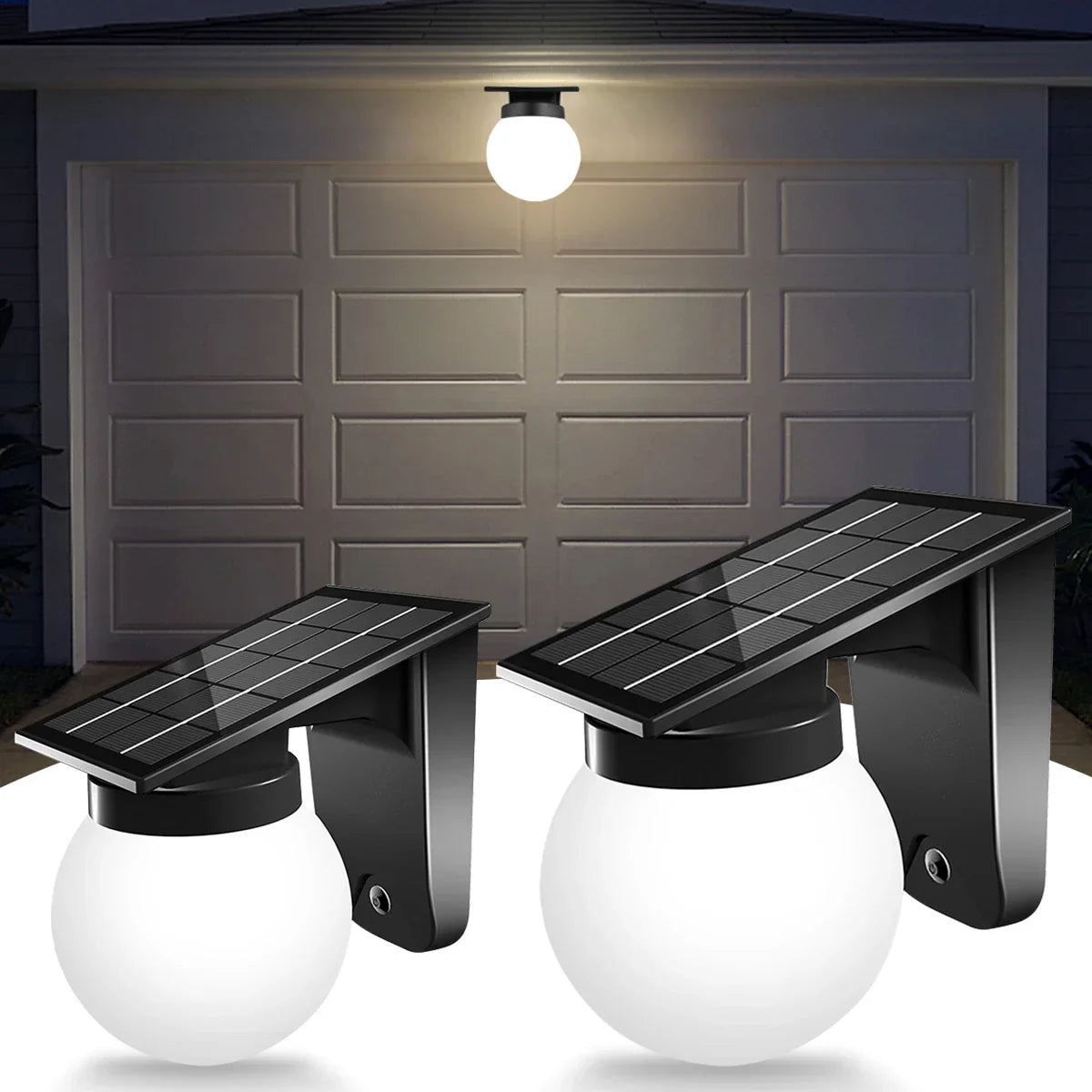 Solar Powered Garden Wall Sconce Heliora