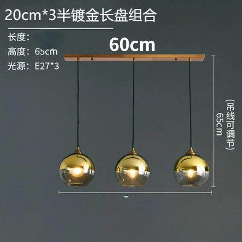 Smoked Glass Globe Pendant Light – Izaelvix – Product Detail 20