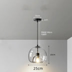 Industrial Glass Globe Pendant Light – Orbeon – Product Detail 9