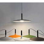 Matte Metal Disc Pendant Light Solanto – Product Detail 18