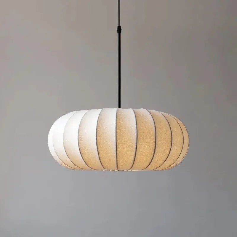 Silk Diffusion Pendant Light Paeliora – Lifestyle View 2