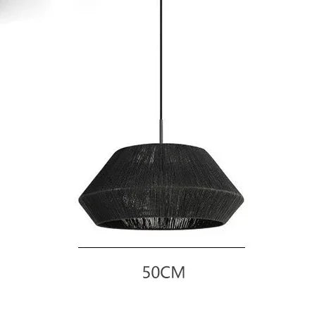 Hand-Woven Rattan Meditative Pendant Light Serova – Product Detail 12