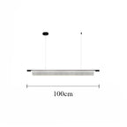 Elongated Metal Linear Pendant Light Fenox – Product Detail 9