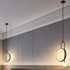 Modern Metal Ring Pendant Light Circlion