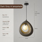Minimal Polymer Dome Pendant Light Dsaeloria – Product Detail 12