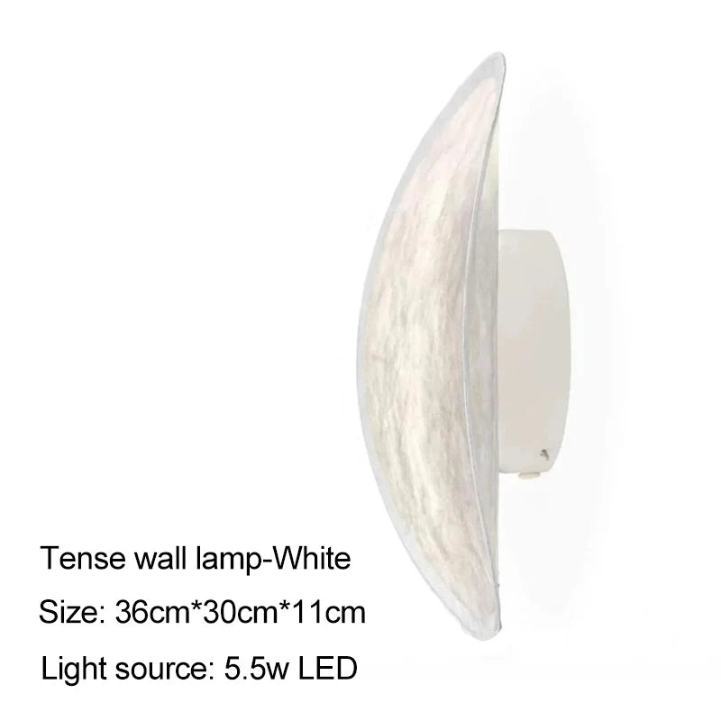 Tenzora wall sconce White finish, dimensions 36 x 30 x 11 cm, 5.5W LED