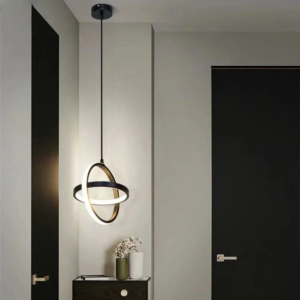 Modern Aluminum Square Pendant Light Telvoria – Product Detail 7