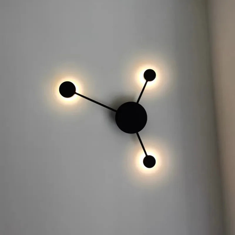 Sculptural Metal Statement Wall Sconce – Heronix