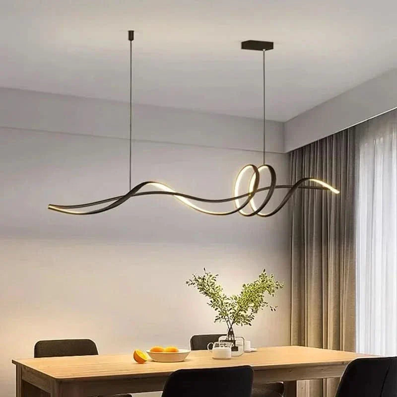 Iron Acrylic Adjustable Pendant Light Balix – Product Detail 8
