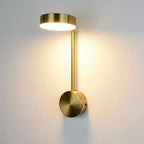 Pivoting Aluminum Disc Wall Sconce Alerion – Product Detail 6