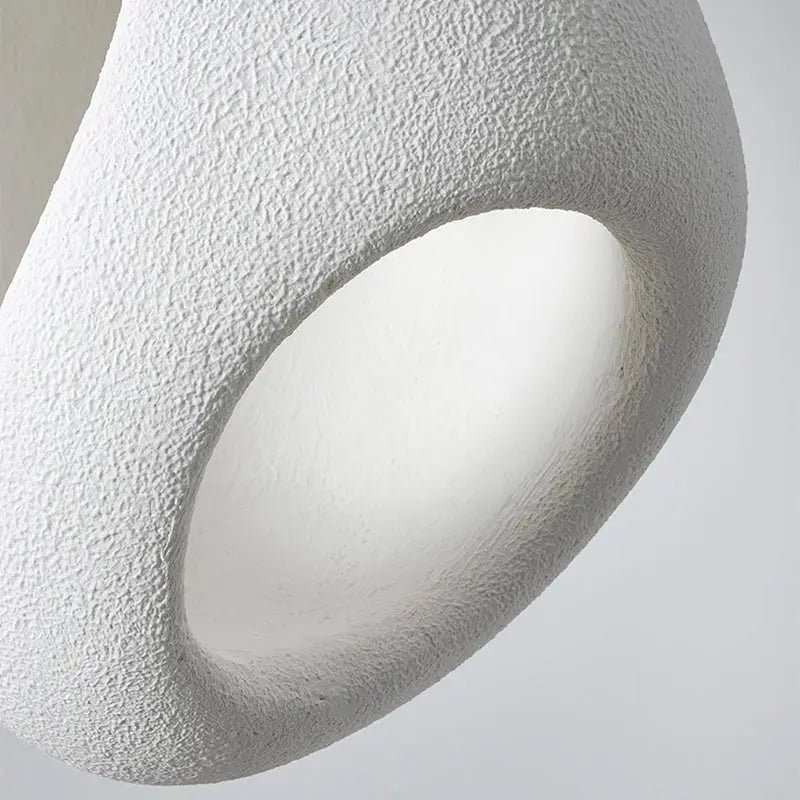Nordic Textured Pebble Pendant Light Ovaelindra – Textured Surface Detail