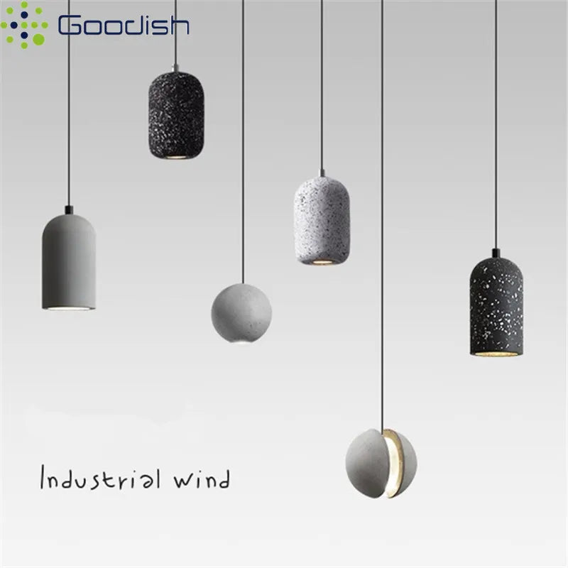 Industrial Black Metal Pendant Light Galvorin – Lifestyle View 2