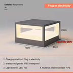 Outdoor Steel Solar Light Eolon
