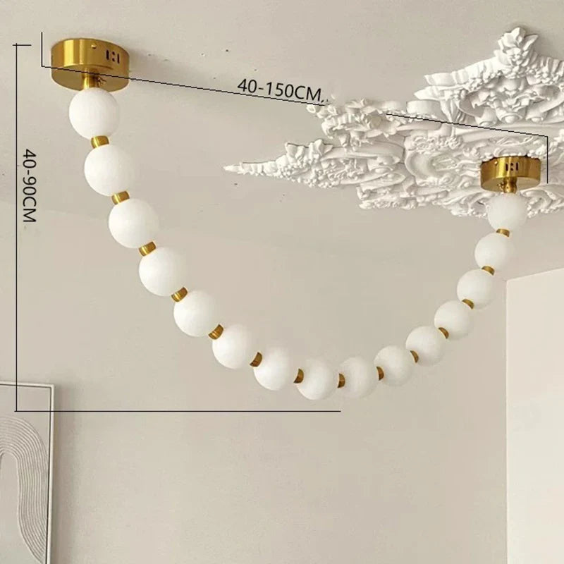 Sleek Metal Linear Chandelier Linearis – Product Detail 12