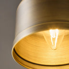 Polished Copper Dome Pendant Light Olvorix – Product Detail 6