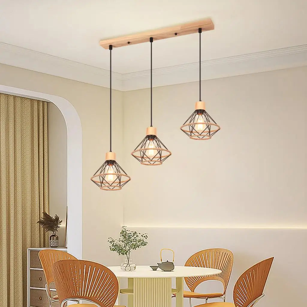 Industrial Sculptural Cage Pendant Light Valexor – Product Detail 5