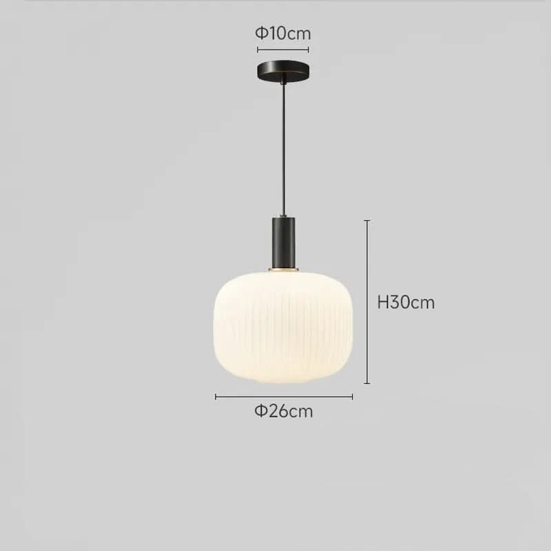 Nordic Opal Glass Cylinder Pendant Meridox – Product Detail 8