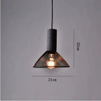 Sculptural Concrete Industrial Pendant Light Gravion – Product Detail 6