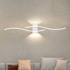 Sculptural Iron Wall Sconce Forlan – White Finish, Studio Detail